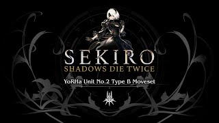 Sekiro 2B Moveset Showcase [upl. by Ellenij]