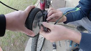 Homemade Ebike Friction Drive [upl. by Verena]