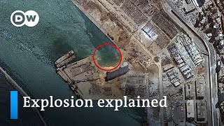 Why was the Beirut blast so massive Ammonium Nitrate explosion explained  DW News [upl. by Aissert]