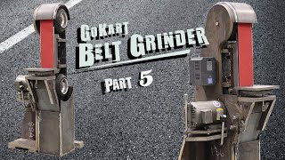 Go Kart Belt Grinder Part 5  Shifter Lifter Belt Tracker Fender VFD [upl. by Aylsworth]