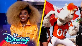 Dara Reneé Learns About NFL FLAG Football  For the Win  disneychannel [upl. by Fillbert5]