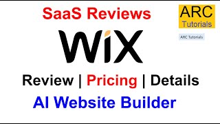 WIX Review  AI Website Builder  Wixcom  SaaS Reviews [upl. by Natam]