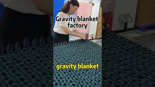 weighted blanketweightedblanket blanket Gravity blanket foryou knittingblanket factory [upl. by Brunn]