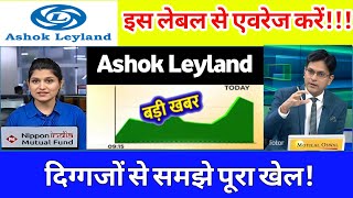 Ashok Leyland share latest news today 💥  Ashok Leyland analysis target 19 Nomber 2024 [upl. by Tioneb174]