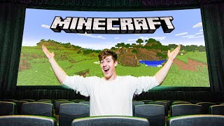 I Bought Every Seat in a Movie Theater to Play Minecraft [upl. by Lorre4]