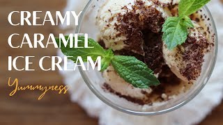 Creamy Dreamy Caramel Ice Cream caramel icecreamrecipe [upl. by Mehalick31]