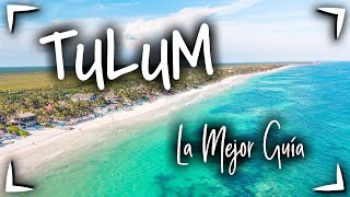 TULUM 🔴 GUIA COMPLETA ► Que hacer en TULUM 2  3 días ✅ Zona arqueologica  Zona hotelera y Pueblo [upl. by Ettenot]