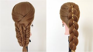 Creating a Stunning Braided Ponytail Hairstyle  Perfect for Any Occasion [upl. by Haynor]