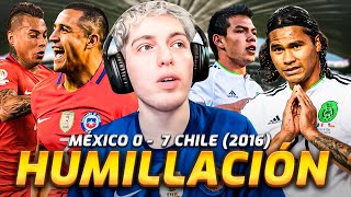 DAVOO XENEIZE REACCIONA A CHILE 7  0 MEXICO COPA AMERICA 2016  HUMILLACION TOTAL [upl. by Eneluqcaj381]