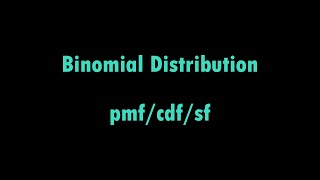 Calculating Binomial Distribution Probabilities with Python  Scipy [upl. by Esmeralda5]