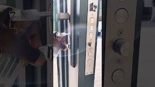 Hidden Security Lock safetyfirst securitydoor [upl. by Fatma]