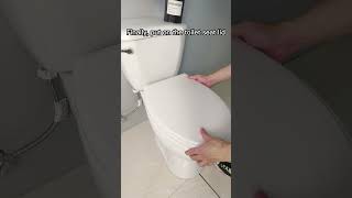 How to Replace Toilet Seat Lid  DIY Installation Tutorial Bathroom Remodel Softclose Commode [upl. by Dodwell]