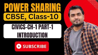 Power Sharing Explained Class 10 NCERT [upl. by Anelyak]