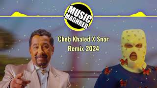 Cheb Khaled X Snor Remix 2024 [upl. by Yelsnit22]