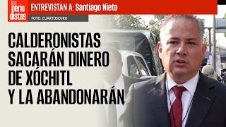 Entrevista ¬ Calderonistas sacarán dinero de Xóchitl y la abandonarán Santiago Nieto [upl. by Leinnad]