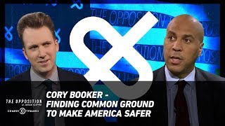 Cory Booker  Finding Common Ground to Make America Safer  The Opposition w Jordan Klepper [upl. by Akilak]