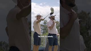 Scottie Scheffler and Ted Scotts bromance is too good TaylorMade shorts [upl. by Sholeen]