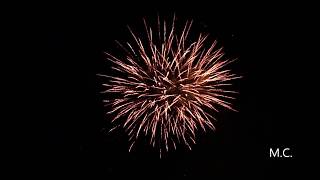 Feuerwerk zum Weinfest in BernkastelKues 2018 [upl. by Neelyahs]