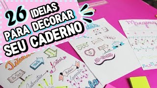 DIY CADERNO FICHÁRIO SCRAPBOOK  VOLTA AS AULAS [upl. by Llenehs]