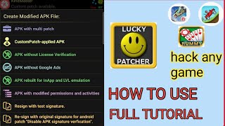 How to install and use lucky patcher without root 2022  hindi how to use lucky patcher [upl. by Ilah162]