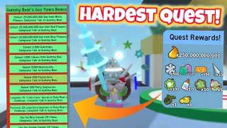 Completing the HARDEST Quest in Bee Swarm Simulator [upl. by Eitten805]