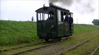 Museumstoomtram HoornMedemblik  De Gooische Stoomtram op weg naar Hoorn 2012 [upl. by Ahsinwad498]