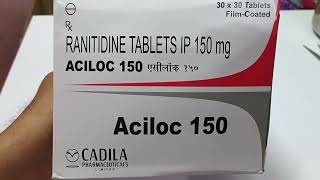 Aciloc 150 tablet uses in hindi aciloc 150 tablet price aciloc 150 dose  aciloc 150 tablet [upl. by Tonkin]