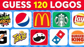 Guess the Logo in 3 Seconds  120 Famous Logos Food amp Drink 🍔🥤 Logo Quiz 2024 [upl. by Dorwin757]