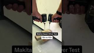 Makita 40V vs 18V woodworking diy makita [upl. by Lash444]