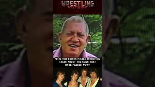 Fritz Von Erich Opens Up About Tragic Loss In Emotional Final Interview About Sons Deaths wwe [upl. by Patty]