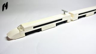 Microscale Lego Bullet Train MOC [upl. by Norean]