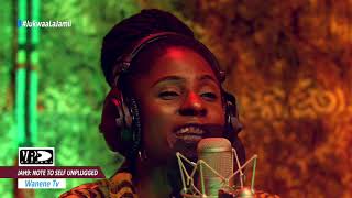 Wanene Tv Live sessions Presents Jah9  Note To Self Unplugged [upl. by Carla]