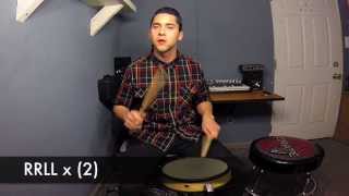 Drum Lesson Get Faster Hands  Rudiment Exercise  Eric Fisher [upl. by Tarr]