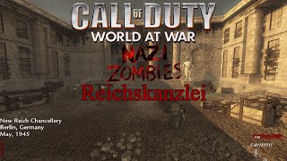 Call of Duty World at War PC  Custom Zombies on Reichskanzlei with Verrückt Sprinters [upl. by Ettelrats]