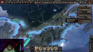 HOI4 Using the new nukes and Super heavy land cruiser [upl. by Isnyl]