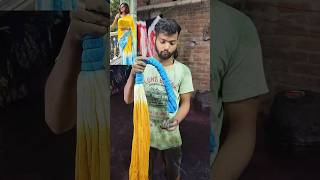 Tie and dye saree manufacturers ₹550 6299249955 mulmulcotton viralshorts [upl. by Enar]