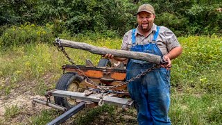 STRETCHER VS DOUBLE TREES FOR DRAFT HORSES AND MULES 145 [upl. by Adnola]