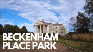 Beckenham Place Park  4K Silent Walking Tour [upl. by Shorter916]