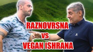 Miroljub Petrovic i Nixa Zizu  Debata O Vegan Ishrani Mesu i Misicima ✅ [upl. by Ruperto]