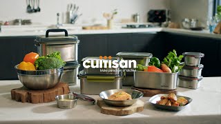 Cuitisan by CandL  Stainless Steel Food Containers [upl. by Snebur250]