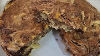 pan de platano con chocolate 🍌 receta fácil [upl. by Ralf497]