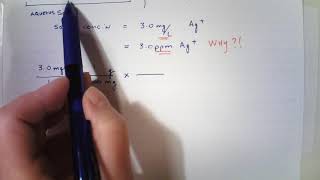 WHY are mg per L units expressed as ppm [upl. by Lertsek710]