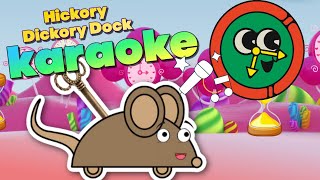 Hickory Dickory Dock KARAOKE music and lyrics  Nursery Rhyme Sing Along shorts [upl. by Mellar]