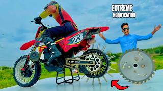 RC Losi Street Bike With Spike Tyre  Chatpat toy TV [upl. by Oilicec]