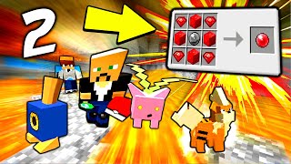 Minecraft Pokecube Survival  quotWE CAN CRAFTEVERYTHINGquot  Episode 2 [upl. by Ethe780]