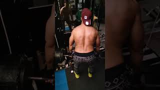 Rematore con bilanciere dorso dorsali back backworkout [upl. by Leftwich654]