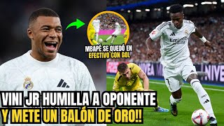 🚨GUAU MIRA LA REACCION DE TODOS CON VINICIUS JR HUMILLANDO Y MARCANDO UN GOL HOY [upl. by Yretsym]