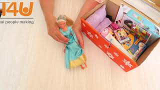 Teams4U Ideas for a 6 11yrs Girl Shoebox Shoebox Appeal [upl. by Neyut]