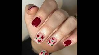 Winter Nail Art winter nails nailart acrylic acrylicnails salon spa yt metime menicure [upl. by Lletnom]