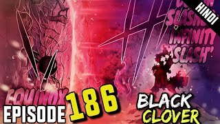 Black Clover Episode 186 Explained in Hindi blackclover [upl. by Euqinay]